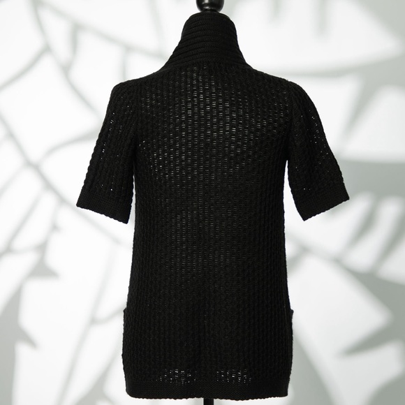 Banana Republic Black Open-Front Cardigan, Size XS - Never Worn - Picture 2 of 8